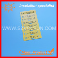 VW-1 Polyolefin Yellow Printable Marker Tags for Cable/Wire Identification